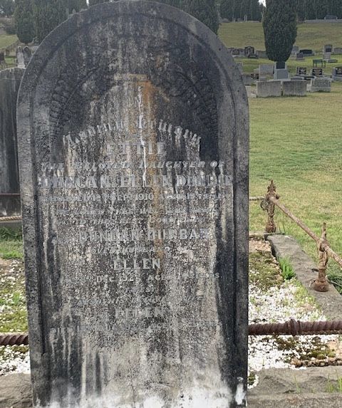 Hazelwood Cemetary Gravestone