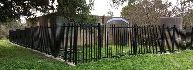 Matheson Park 2208 - Hare House with new fence