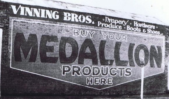 Vinning Brothers shop sign