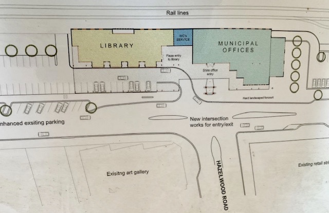 Morwell Proposed Admin Building (1935) - Plan