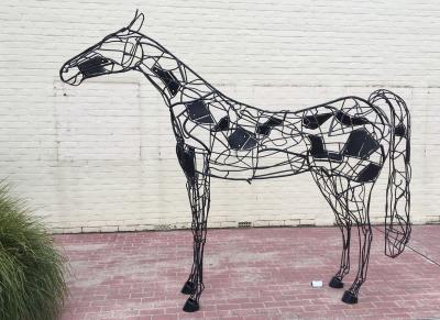 Yinnar Scupture 2021 - Horse in steel