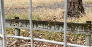 John Holland Plantation Sign