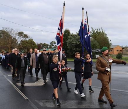 ANZAC Day 2024 - Yinnar - March