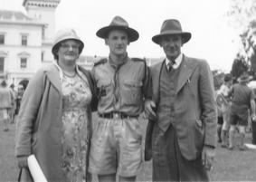 Peter Williams - Scouting (presentation at Government House ?)