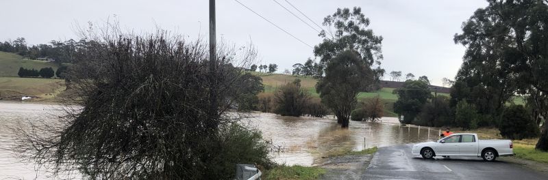 2021 Boolarra Road Flooded