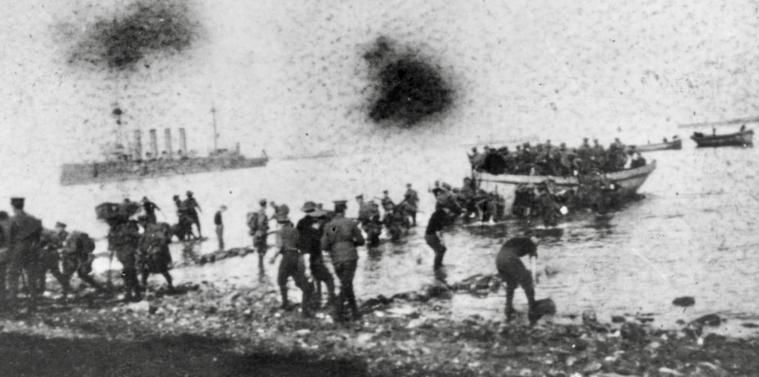 WW1 Landing