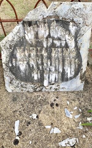Hazelwood Cemetery 202203 - Maria King