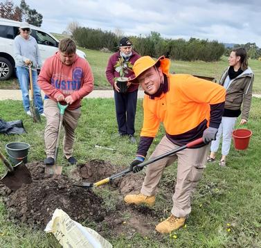 Mathison Park 2022-06 Tree Planting