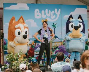 Bluey, Bingo and minder